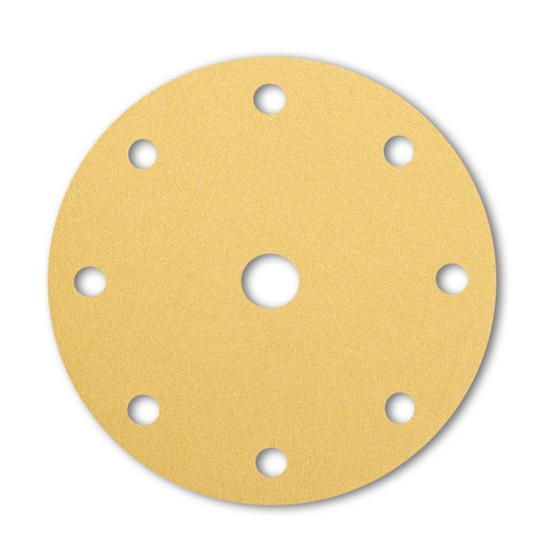 150mm (6'') 514DK-514C2K Starcke Aluminium Oxide 9 Hole Sanding Discs