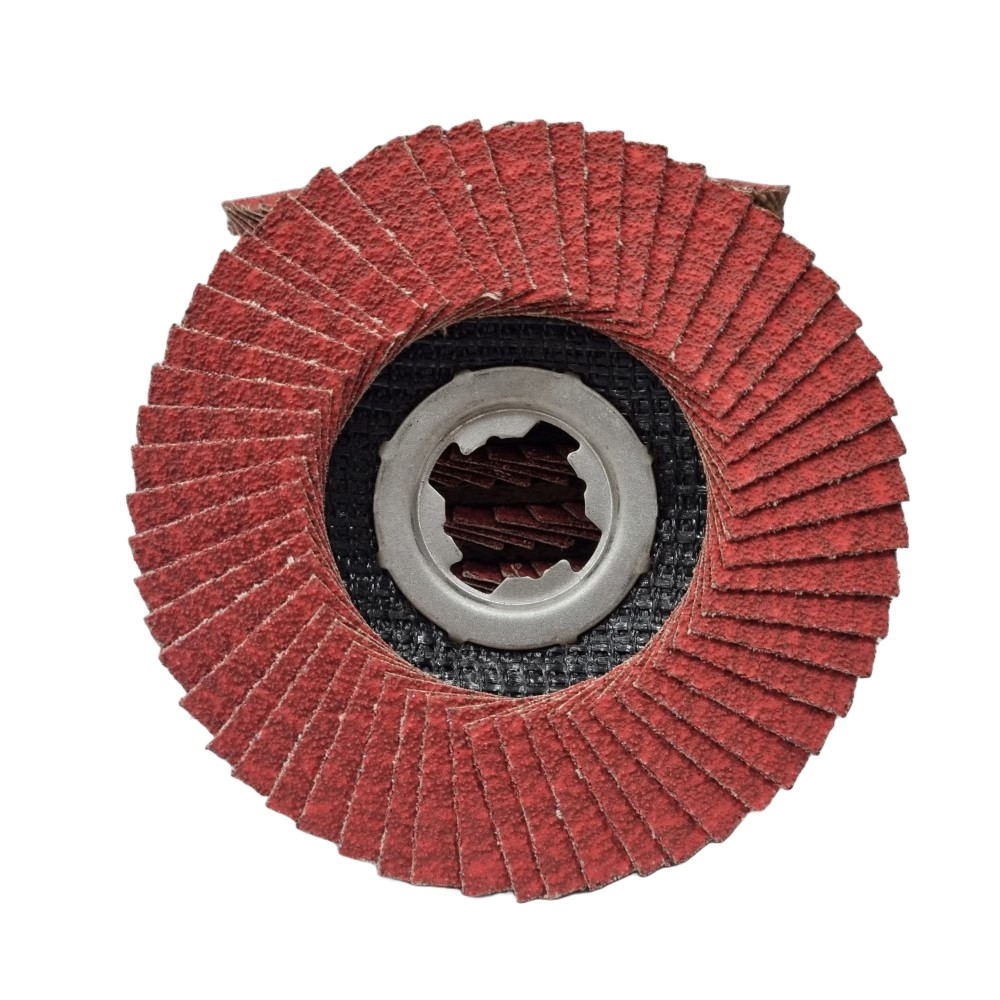 115mm (4.5”) X-Lock Ceramic Flap Discs with TopCoat